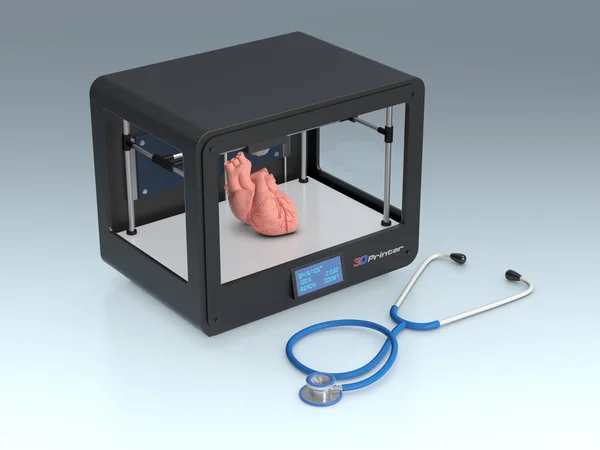 3D-utskrift i medicin — Stockfoto