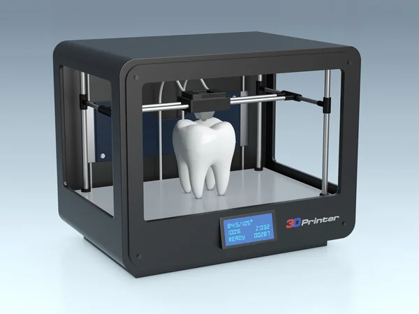 3D tisk v medicíně — Stock fotografie