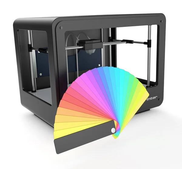 3D-Farbdrucker — Stockfoto