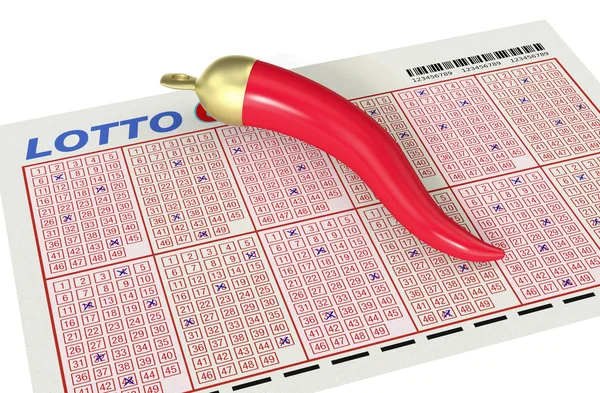 Gambling, lotto game — Stock Photo, Image