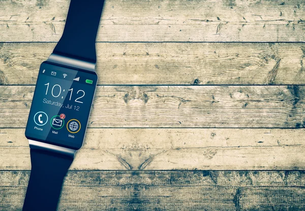 Wearable technologie, smartwatch — Stockfoto