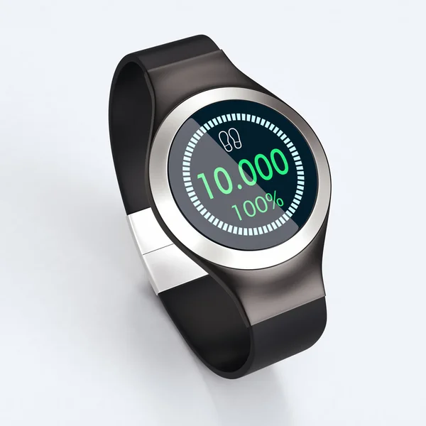 Hordható technológia, smartwatch — Stock Fotó