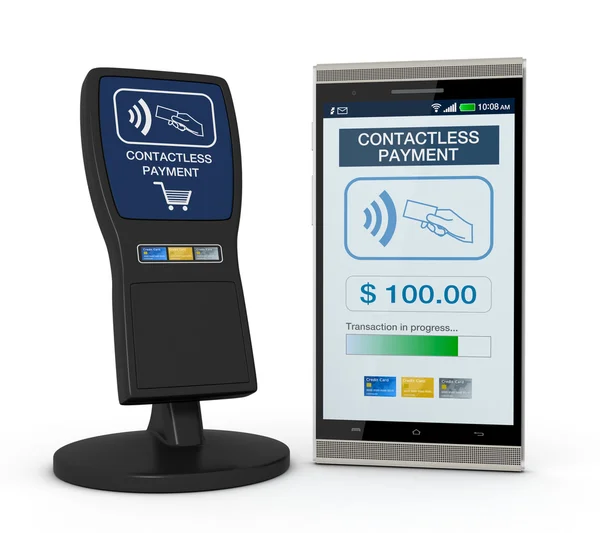 Tecnología NFC — Foto de Stock