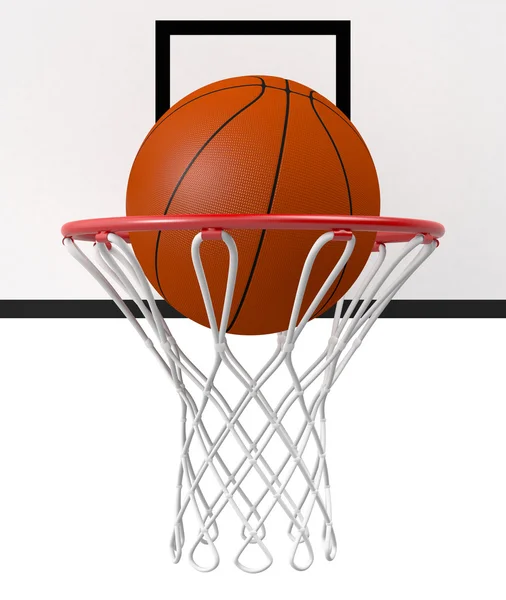 Basketball hoop — Stock Photo, Image