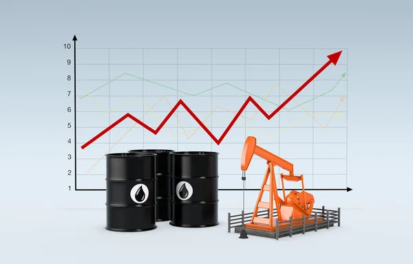 Mercato petrolifero — Foto Stock