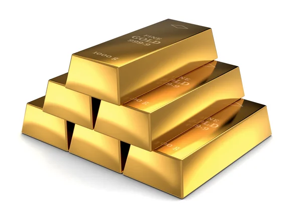 Gold bars — Stock Photo, Image