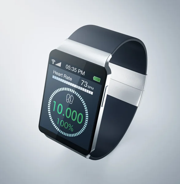 Smartwatch e fitness — Foto Stock