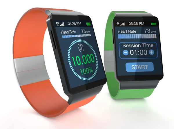 Smartwatch y fitness —  Fotos de Stock