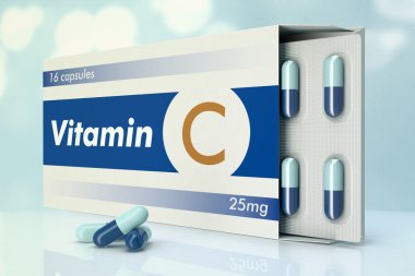 vitamini kapsülleri, C