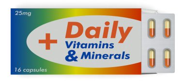 vitamin ve mineral kapsül