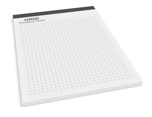 One paper notepad — Stock Photo, Image