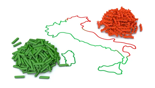 Concept of italian pasta — Stock Photo, Image