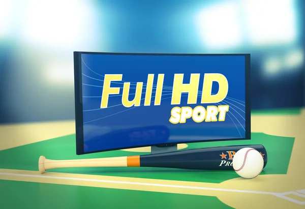 Sport im Full HD-Format — Stockfoto