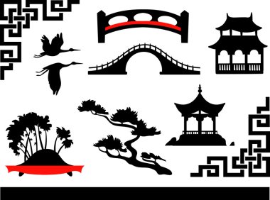 Çince tema Icons set