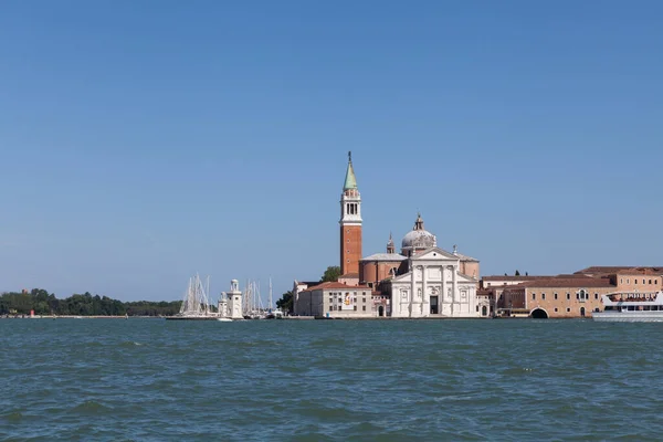 Sea View Famous San Giorgio Maggiore Church Venice Italy — Stock Photo, Image