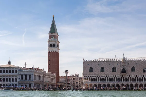 Seaview Piazza San Marco Doge Palace Venice Italy — Stock Photo, Image