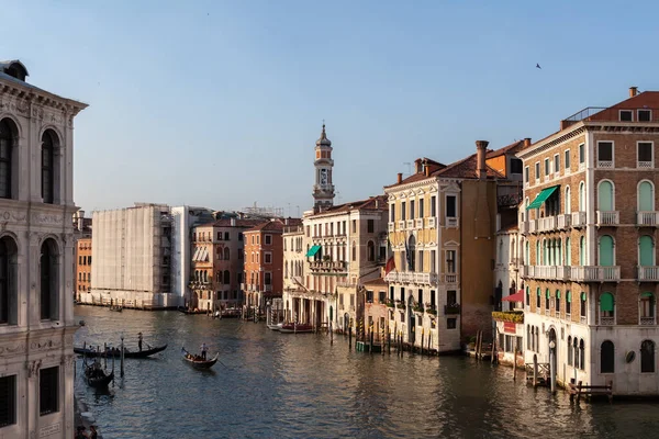 Beautiful Eveninig View Famous Grand Canal Venice Italy — Stock Photo, Image