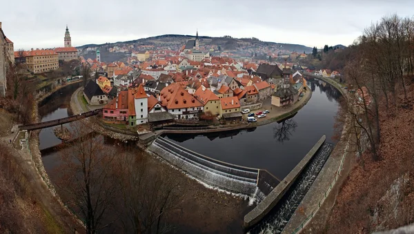 Eski şehir, Cesky Krumlov, Çek Cumhuriyeti — Stok fotoğraf