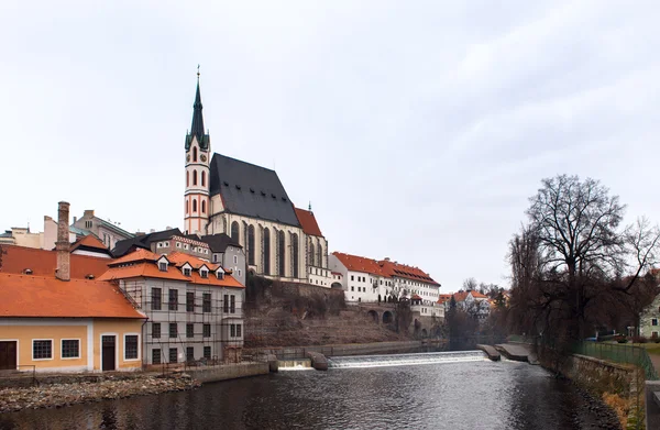 Saint Vitus katedralen i Cesky Krumlov, Tjeckien — Stockfoto