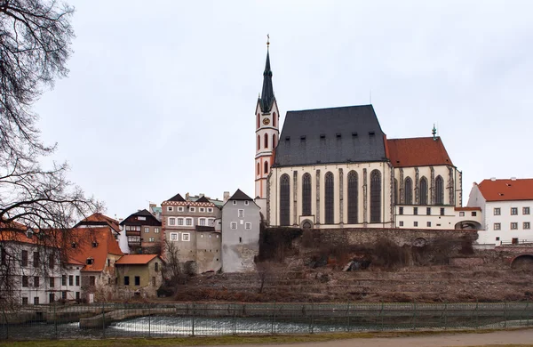 Saint Vitus katedralen i Cesky Krumlov, Tjeckien — Stockfoto