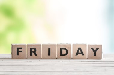 Ahşap küpleri işaretiyle Cuma