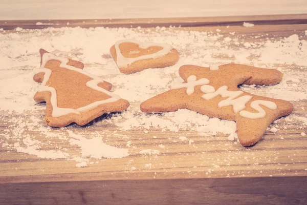 Biscoitos caseiros para Natal — Fotografia de Stock