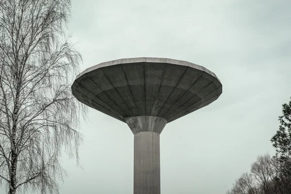 Water utility in rainy weather — Stock Photo, Image