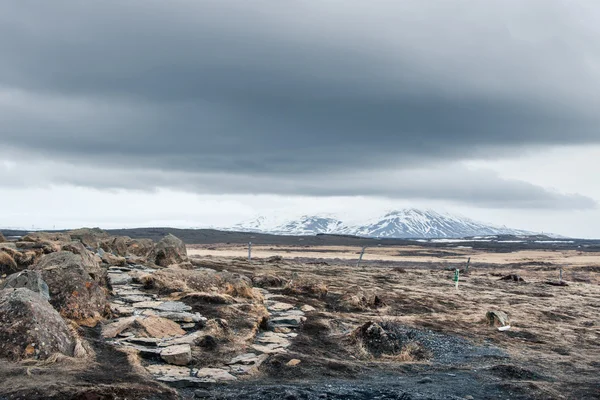 Paisagem da idade do gelo da Islândia — Fotografia de Stock