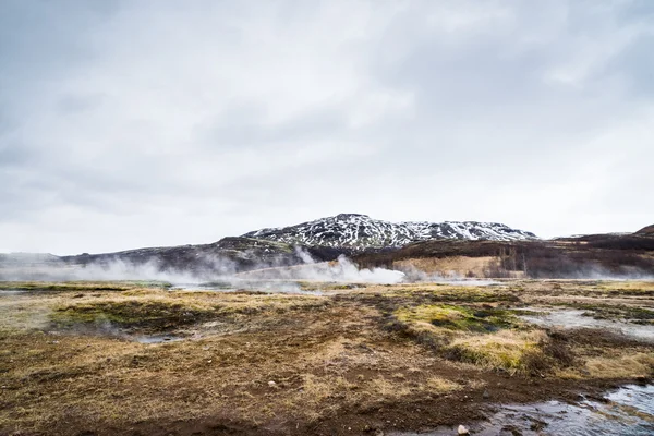 来自冰岛的朦胧景观 — 图库照片