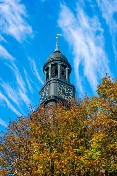 Saint Michael'ın Kilisesi Hamburg — Stok fotoğraf