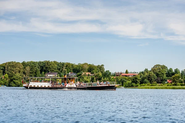 Silkeborg, Dánsko - červenec 25-2014: hjejlen, nejstarší funkci — Stock fotografie