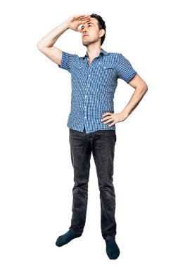 Dostum ben mavi çizgili gömlek arıyorsunuz