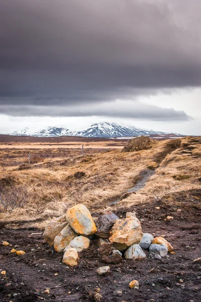 高原の風景の中の岩 — ストック写真