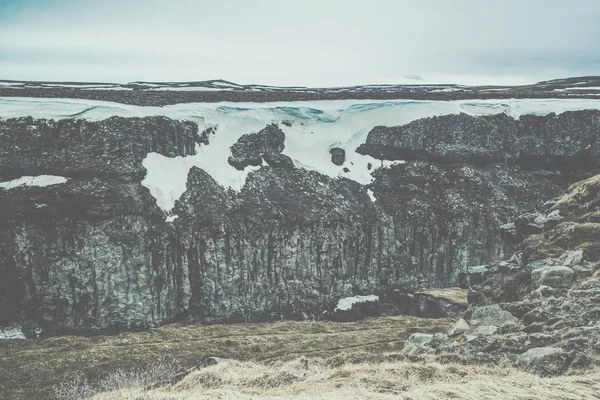 Epoka lodowcowa krajobraz w Islandii — Zdjęcie stockowe