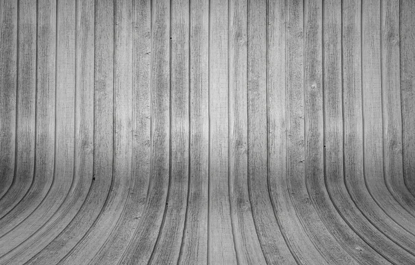 Wood background with curvy planks — Stock Photo, Image