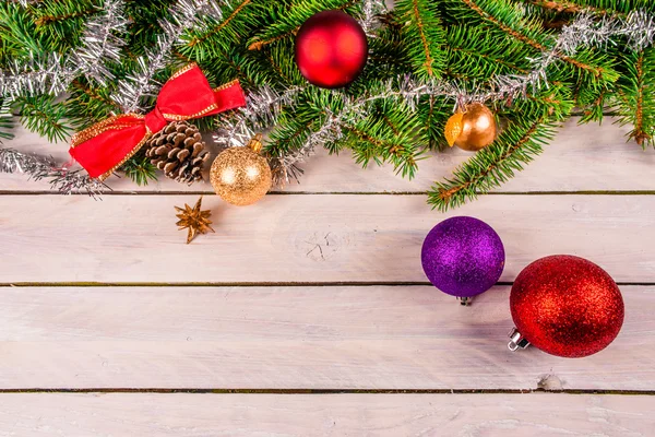 Ornamento de Natal em madeira — Fotografia de Stock