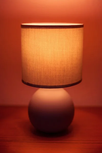 Lampe avec lumière lunaire — Photo