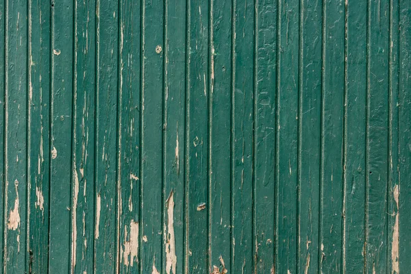 Holzgrund mit verwitterter Farbe — Stockfoto