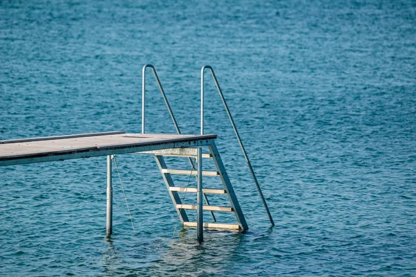 Mola na modrý oceán — Stock fotografie