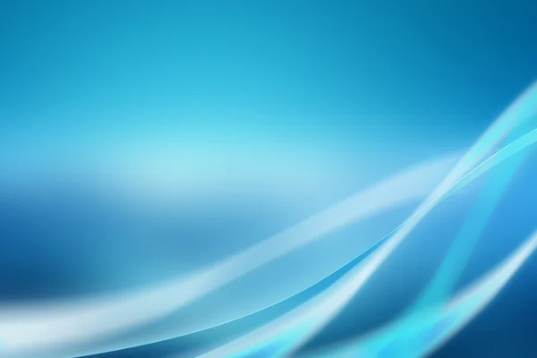Abstract blue background with soft curves