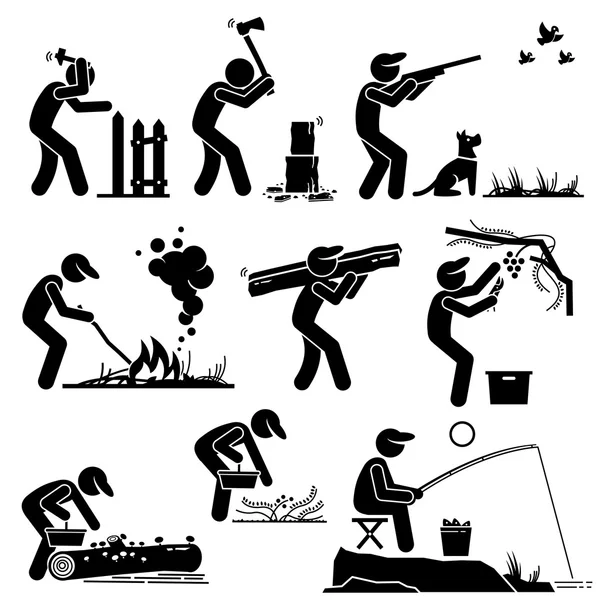 Stick figure paintball game Extreme Tough Game for Man Paintball Clay