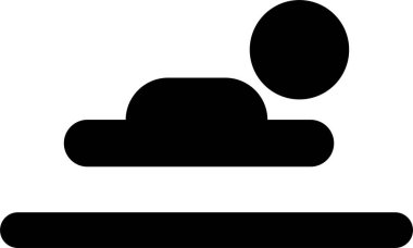 Minimalist vektör illüstrasyonu, bebek gelişimi kavramı