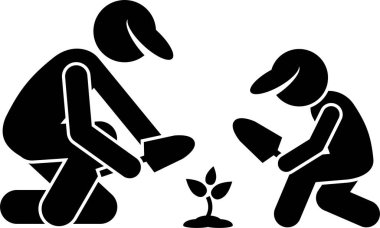 Olumlu ebeveynlik çocuk yetiştirme. İllüstrasyonlar destekleyici, katılımı, ödül, cesaret, güven, ilham ve sabır gibi bir çocuk yetiştirme olumlu ve sağlıklı yollar tasvir.