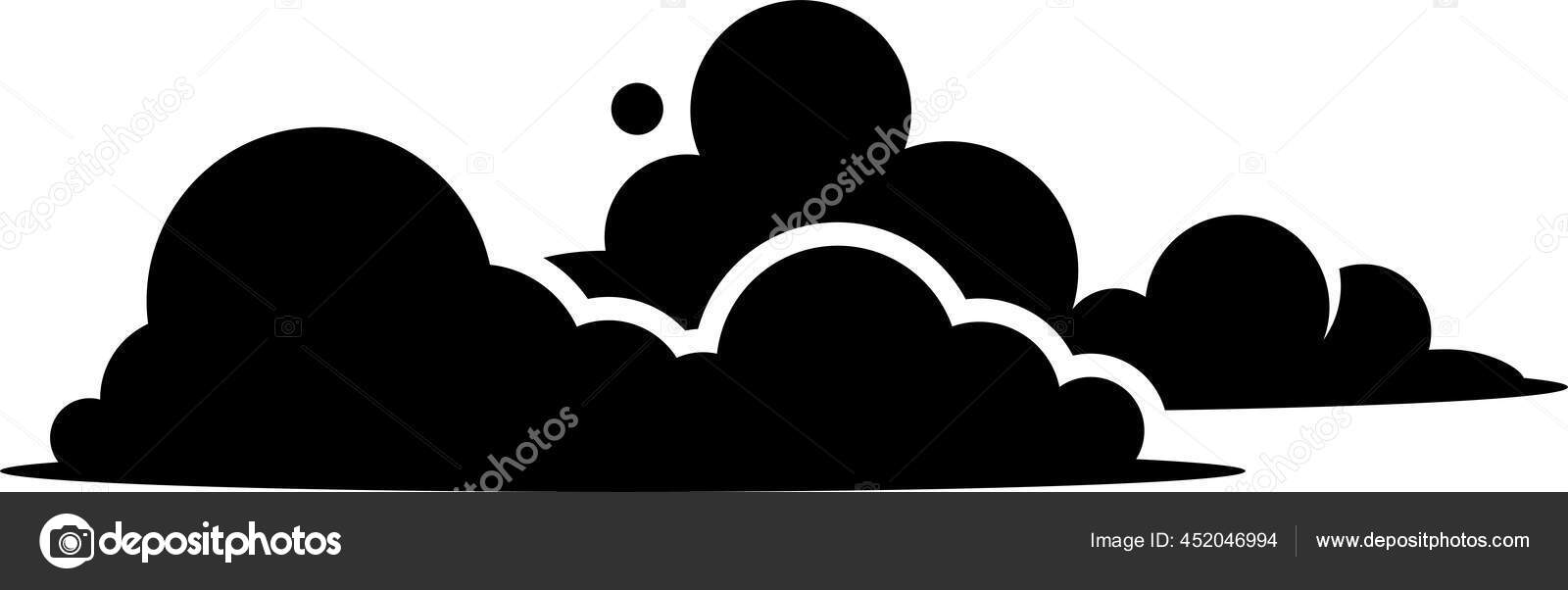クラウドベクトルグラフィックデザイン 黒いシルエットの空の雲のイラストのセット ストックベクター C Leremy クラウドベクトルグラフィックデザイン 黒いシルエットの空の雲のイラストのセット ストックベクター C Leremy
