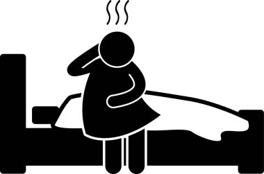 Kadın Hastalığı Hastalıkları Şekil Resim Simgesi Klimaları