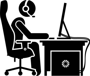 Farklı türde oyuncular. Çubuk figürü simgeleri sert, profesyonel oyuncu, kadın, gündelik, çocuk, yaşlı, hilekar, VR, atari salonu, konsol ve akıllı telefon içeren her türlü oyuncuyu tasvir eder.