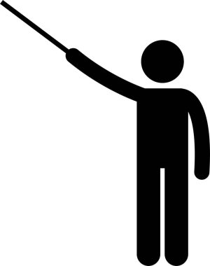 konuşma sopa rakam sembol simge öğretim hoparlör tanıtımı