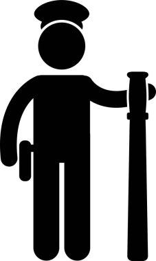 Meslek kavramının minimalist vektör illüstrasyonu