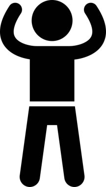 Çocuk Eylemi Poz Verme Hakkı Şekil Resim Simgesi Klimaları