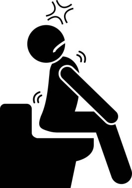 Hemoroit ve ikon yığınları. Piktogram ve diyagramlarda ürolog ve doktor tarafından hemoroit ve hemoroit ve kümelerin işaretleri, semptomları, teşhisi, muayenesi ve tedavisi yer alıyor..